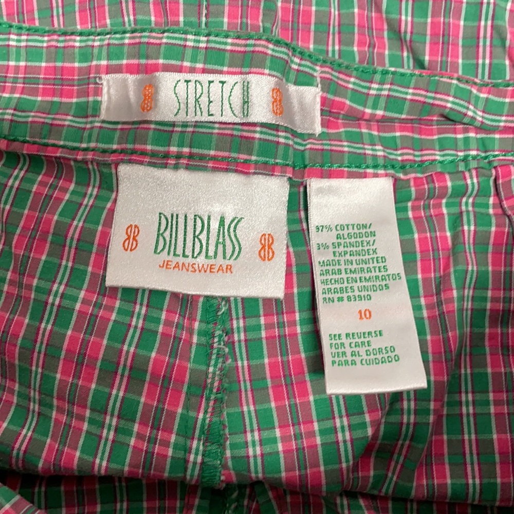 Vintage Bill Blass Jeanswear Stretch Skort Size 10 - Picture 4 of 4